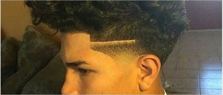 Mexican curly hair fade